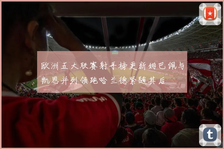 欧洲五大联赛射手榜更新姆巴佩与凯恩并列领跑哈兰德紧随其后